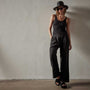 Canyon Linen Pant in Black | James Perse Los Angeles