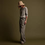 Canyon Linen Pant in Silt Pigment | James Perse Los Angeles