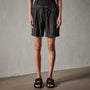 Canyon Linen Blend Short in Black | James Perse Los Angeles