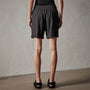 Canyon Linen Blend Short in Black | James Perse Los Angeles