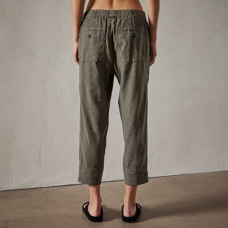 Patch Pocket Utility Pant in Alligator Pigment | James Perse Los Angeles 