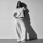 Linen Denim Relaxed Pant in Off White Wash | James Perse Los Angeles