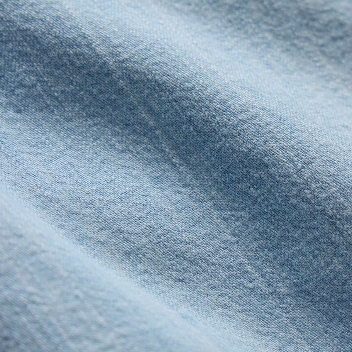 Lightweight Denim Patch Pocket Top in Light Blue Wash | James Perse Los Angeles