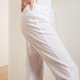 Knit Jersey Pajama Pant - White | James Perse Los Angeles