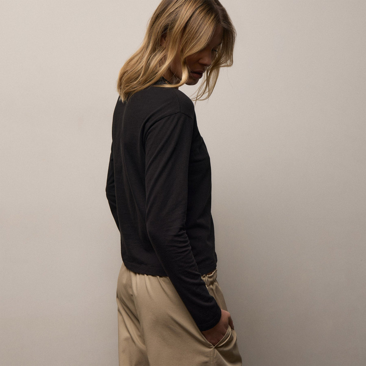 Vintage Boxy Tee - Black