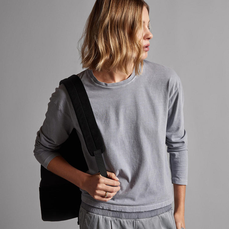 Vintage Boxy Tee in Breeze Pigment | James Perse Los Angeles