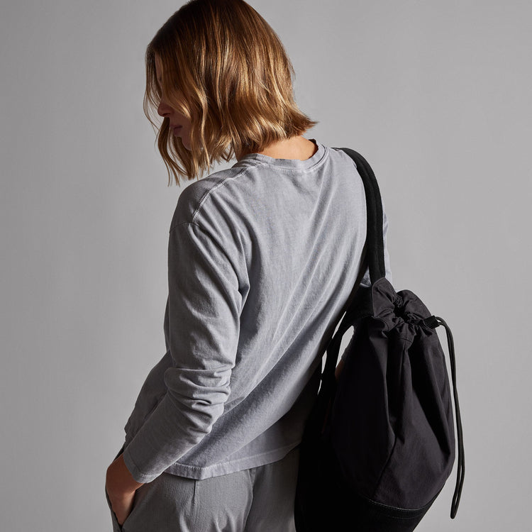Vintage Boxy Tee in Breeze Pigment | James Perse Los Angeles