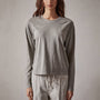 Vintage Boxy Tee in Concrete Pigment | James Perse Los Angeles