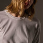 Vintage Boxy Tee  in Light Mist Pigment | James Perse Los Angeles
