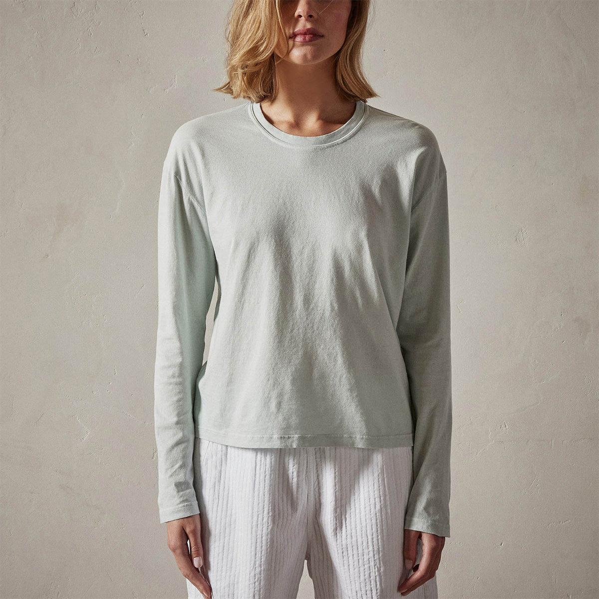 Vintage Boxy Tee in Ocean Spray Pigment | James Perse Los Angeles 