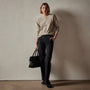 Vintage Boxy Tee in Toast Pigment | James Perse Los Angeles