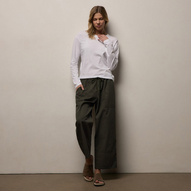Vintage Boxy Tee in White | James Perse Los Angeles