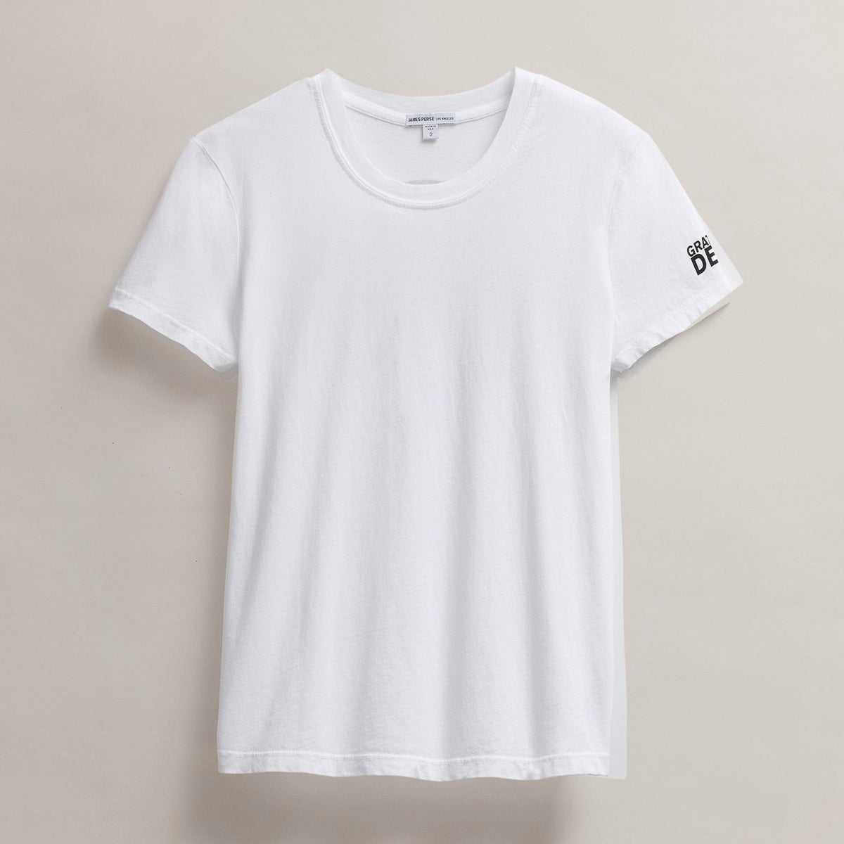 Women's Grateful Dead Short Sleeve in White/Black | James Perse Los Angeles