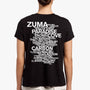 S/S Malibu Beaches Graphic in Black | James Perse Los Angeles