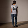 Palm Tree Graphic Tee in Breeze Pigment/Grey | James Perse Los Angeles