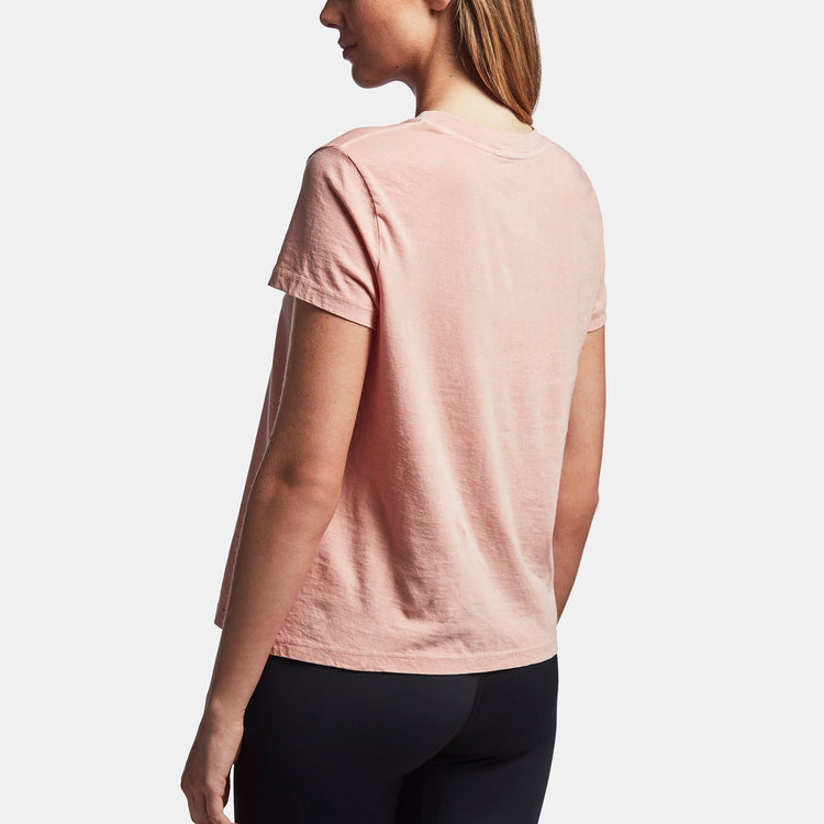 Vintage Wash Little Boy Tee In Rhubarb Pigment | James Perse Los Angeles