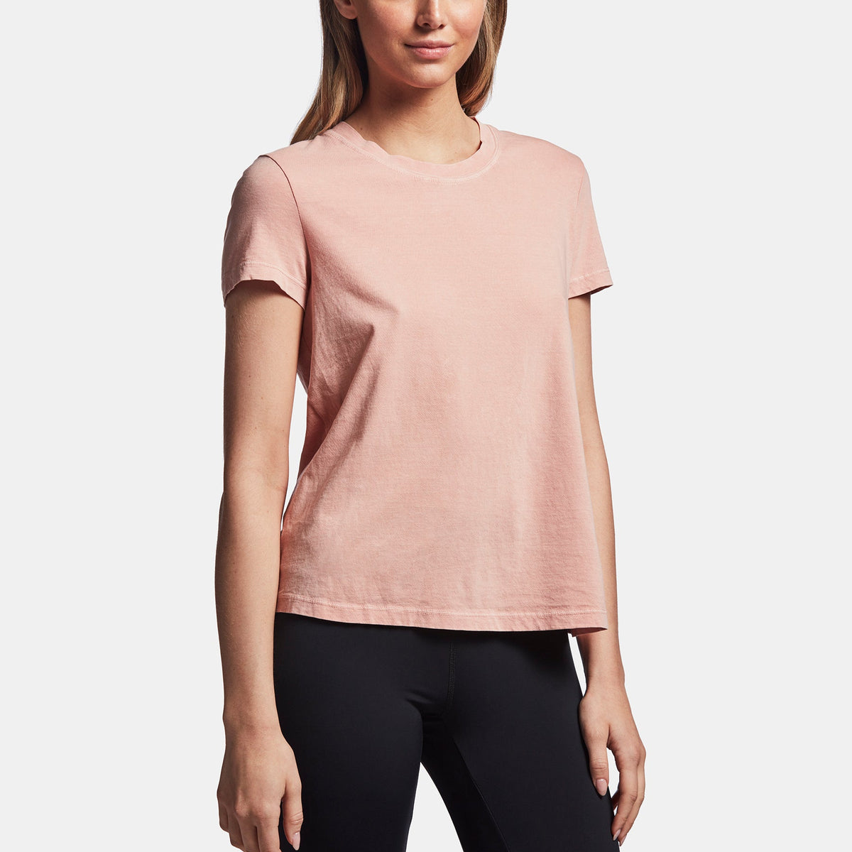 Vintage Wash Little Boy Tee In Rhubarb Pigment | James Perse Los Angeles