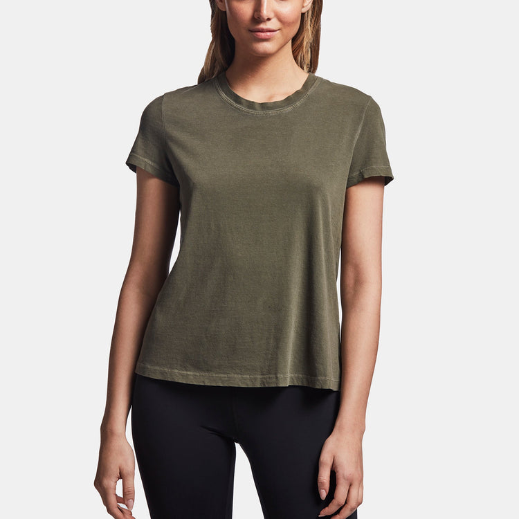 Vintage Wash Little Boy Tee In Sergeant Pigment | James Perse Los Angeles