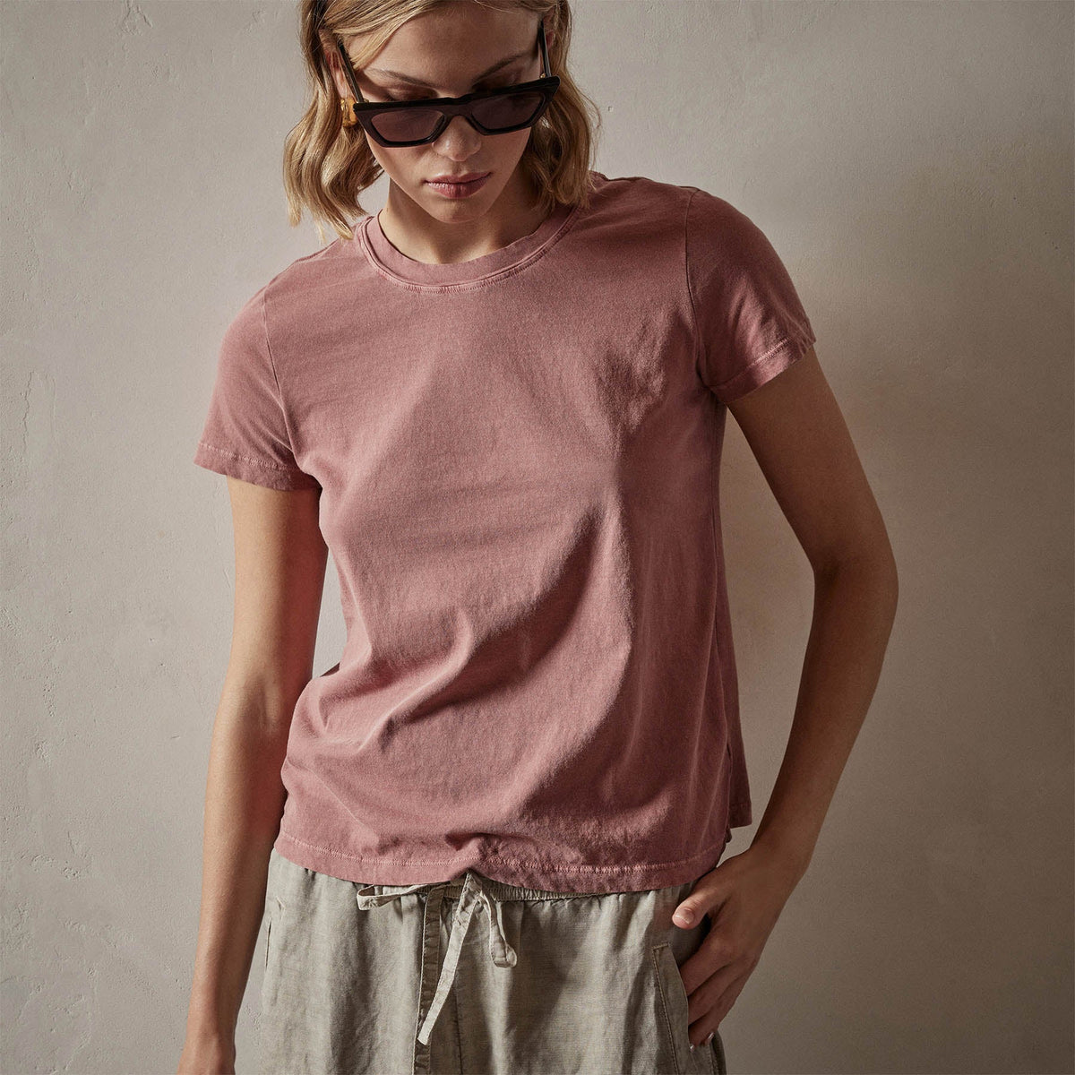 Vintage Little Boy Tee in Arizona Pigment | James Perse Los Angeles