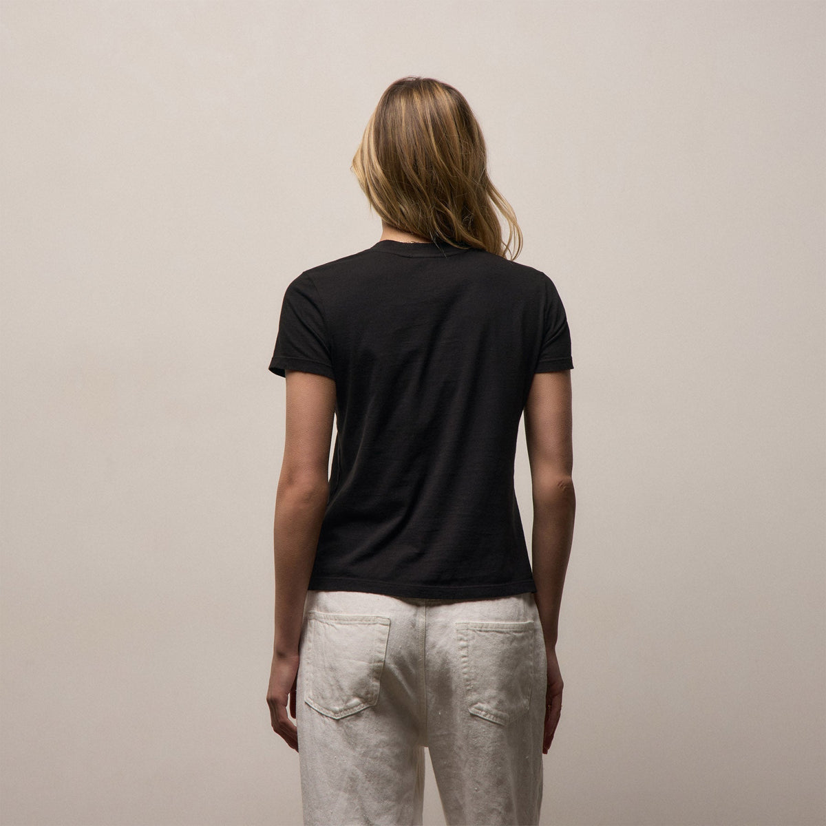 Vintage Little Boy Tee in Black | James Perse Los Angeles