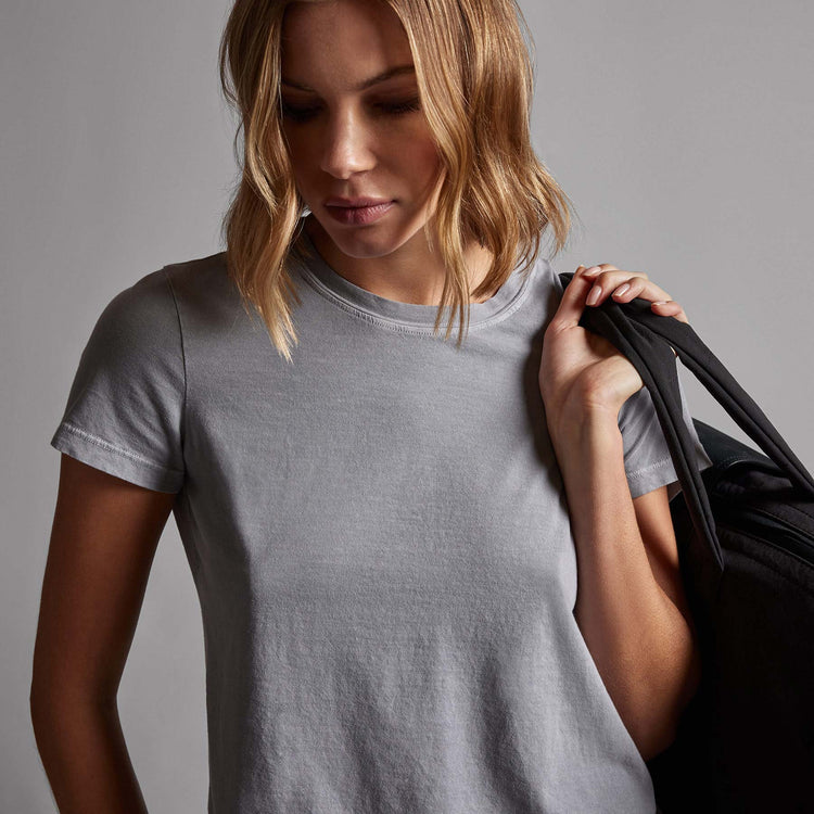 Vintage Little Boy Tee in Breeze Pigment | James Perse Los Angeles