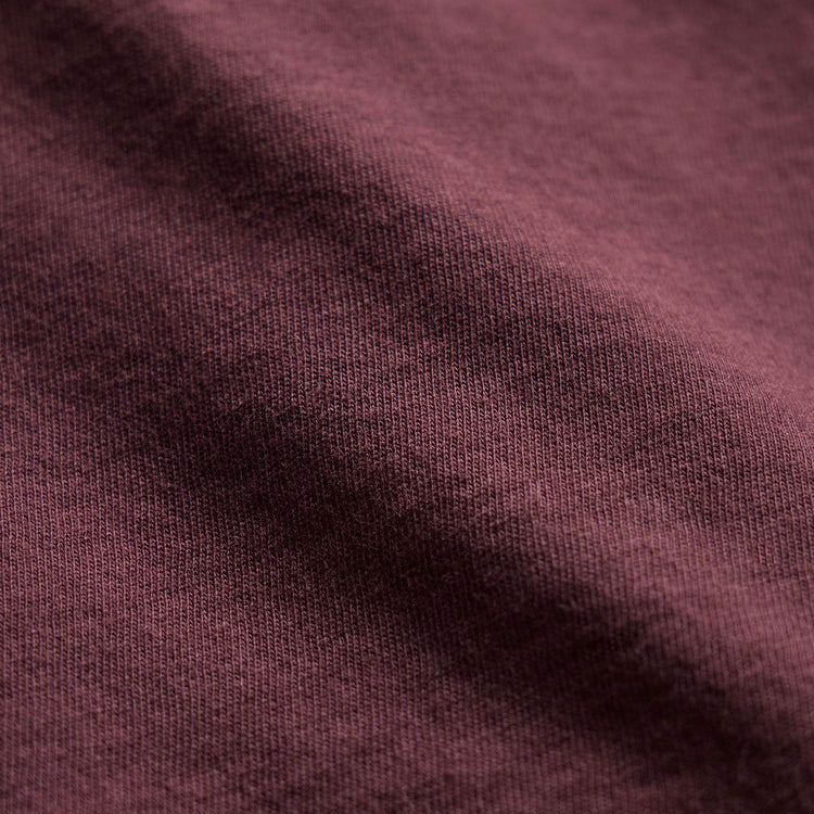 Vintage Little Boy Tee in Dark Plum | James Perse Los Angeles