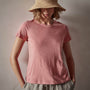 Vintage Little Boy Tee in Flamingo Pigment | James Perse Los Angeles