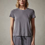 Vintage Little Boy Tee in Flannel Pigment | James Perse Los Angeles