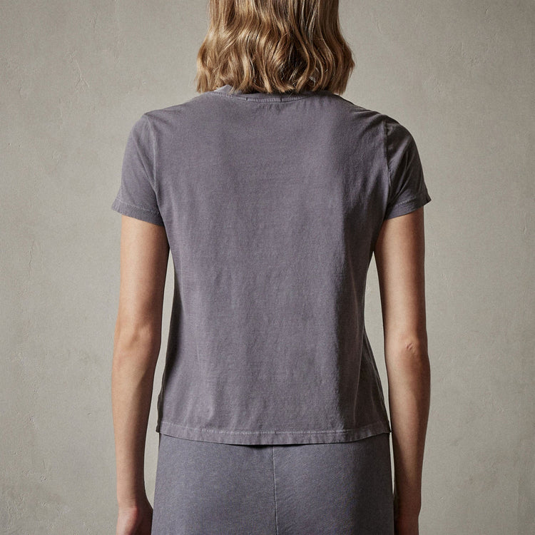 Vintage Little Boy Tee in Flannel Pigment | James Perse Los Angeles