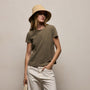 Vintage Little Boy Tee in Light Olive Pigment | James Perse Los Angeles