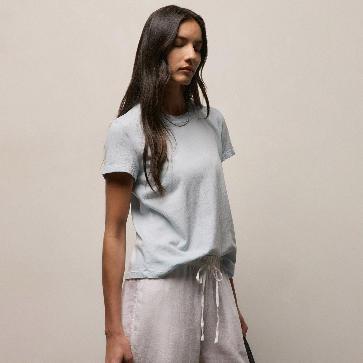 Vintage Little Boy Tee in Memory Pigment | James Perse Los Angeles