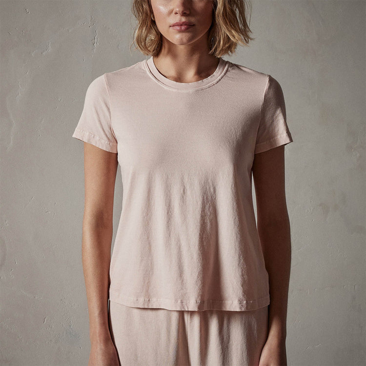Vintage Little Boy Tee in Nougat Pigment | James Perse Los Angeles