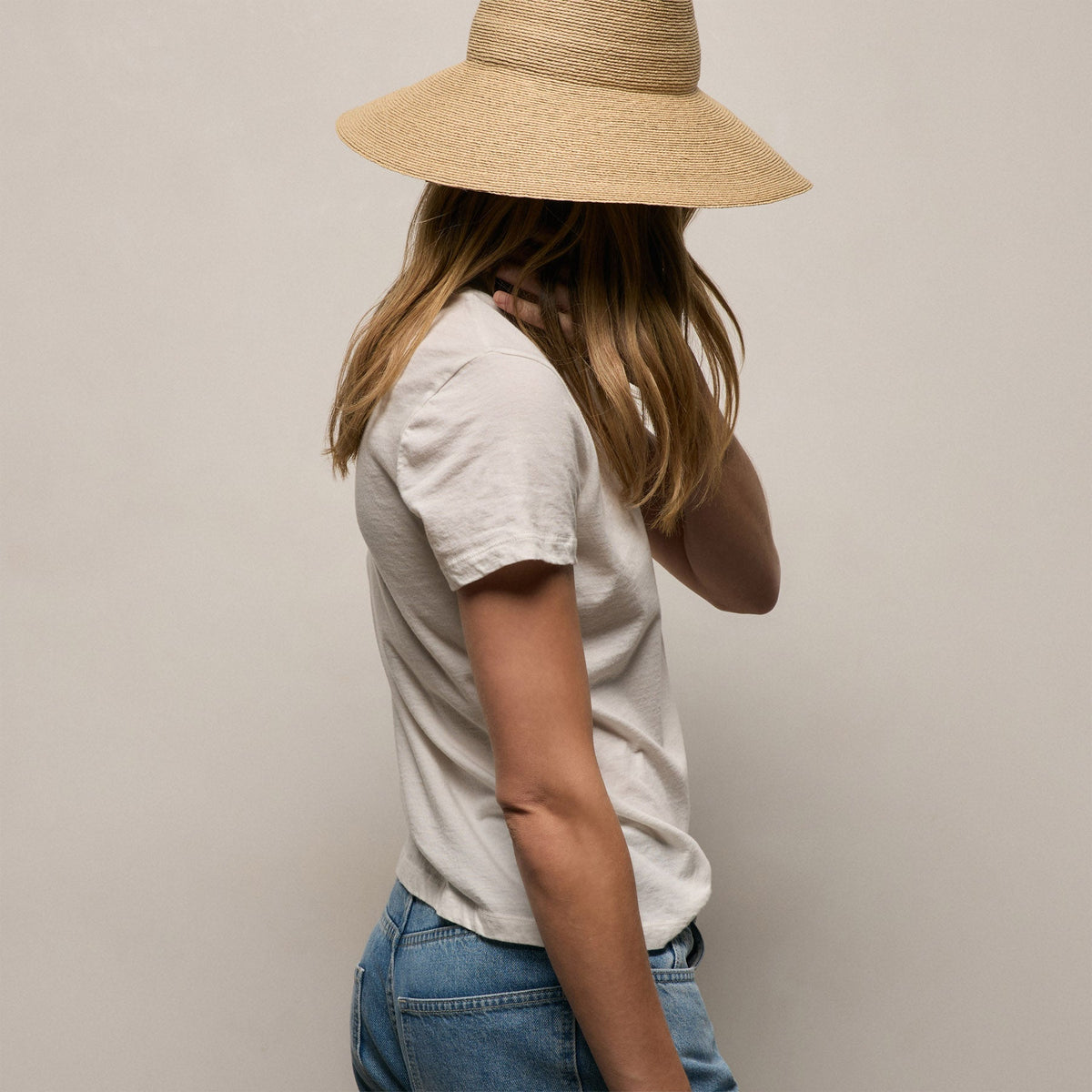 Vintage Little Boy Tee in Off White | James Perse Los Angeles