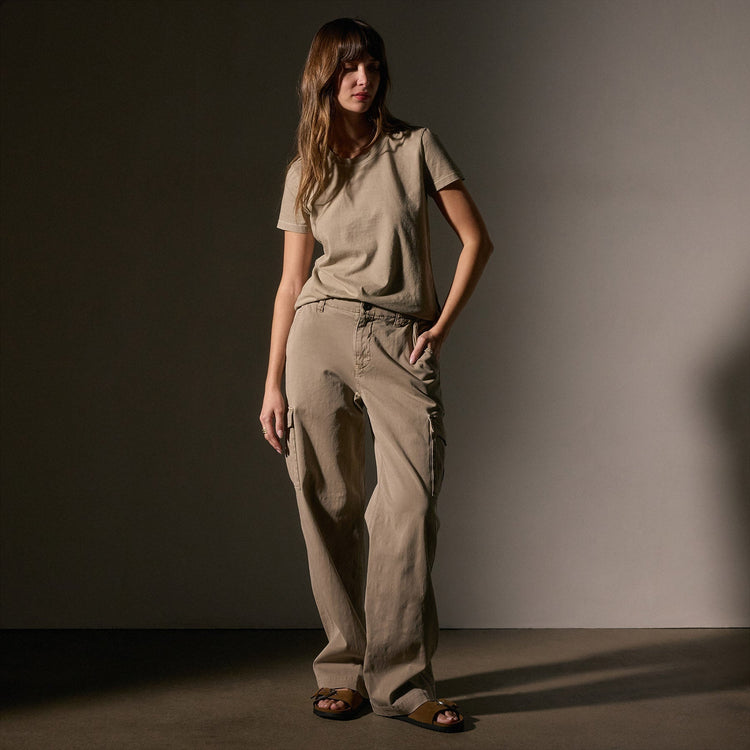 Vintage Little Boy Tee in Overcast Pigment | James Perse Los Angeles