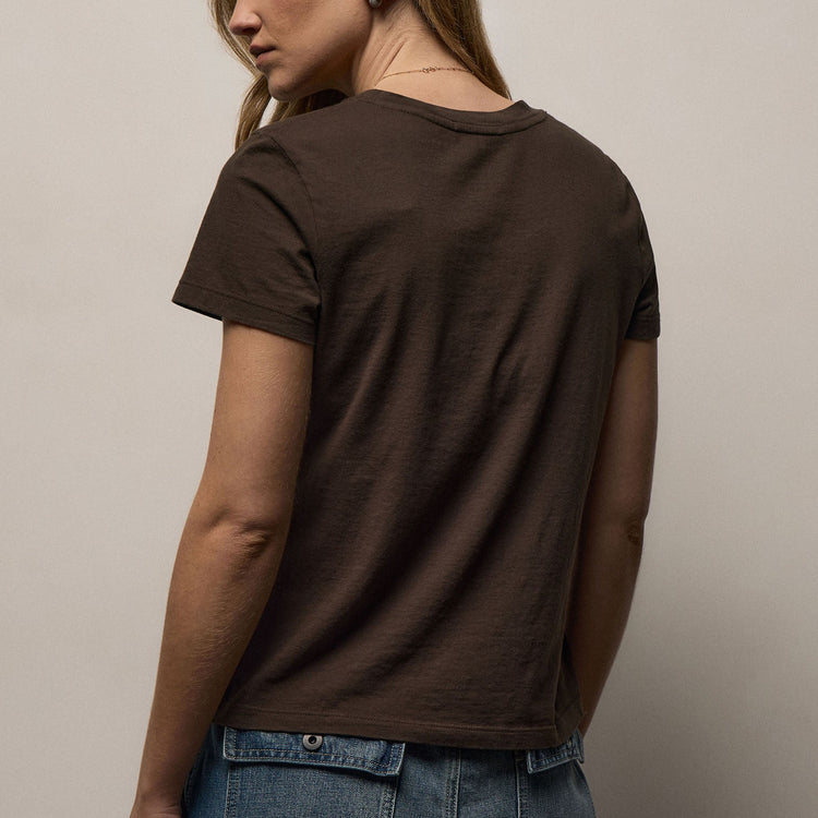 Vintage Little Boy Tee in Porcupine | James Perse Los Angeles