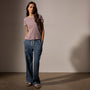 Vintage Little Boy Tee in Red Ash Pigment | James Perse Los Angeles