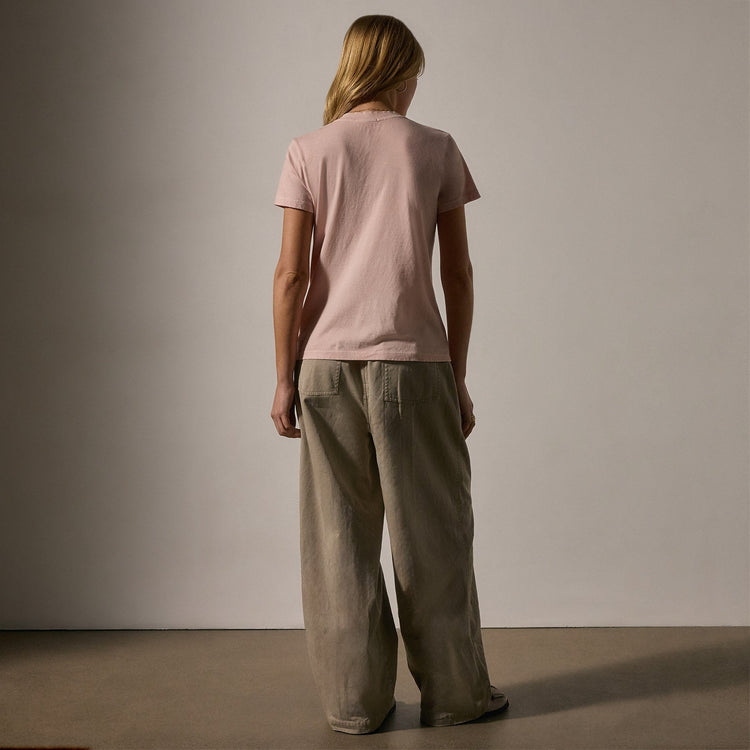 Vintage Little Boy Tee in Rosewater Pigment | James Perse Los Angeles