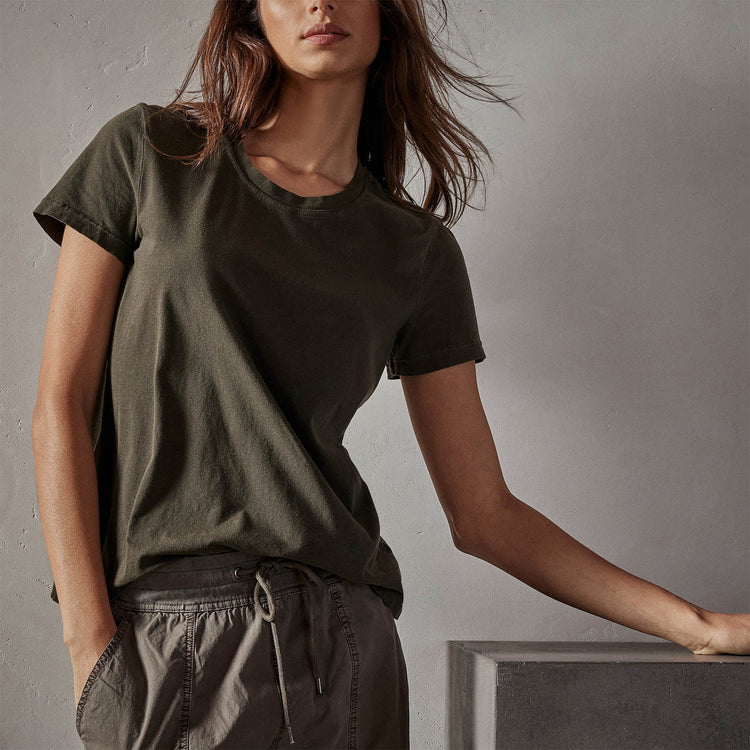 Vintage Little Boy Tee in Tent Pigment | James Perse Los Angeles