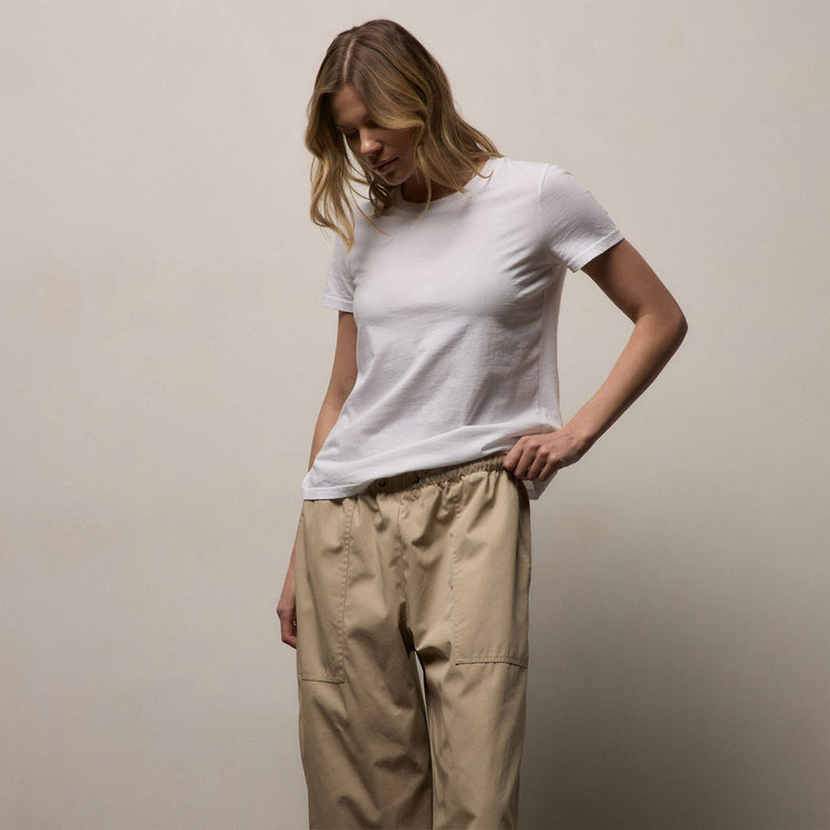 Vintage Little Boy Tee in White | James Perse Los Angeles