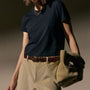 Shrunken Crew Neck Tee in Deep Pigment | James Perse Los Angeles