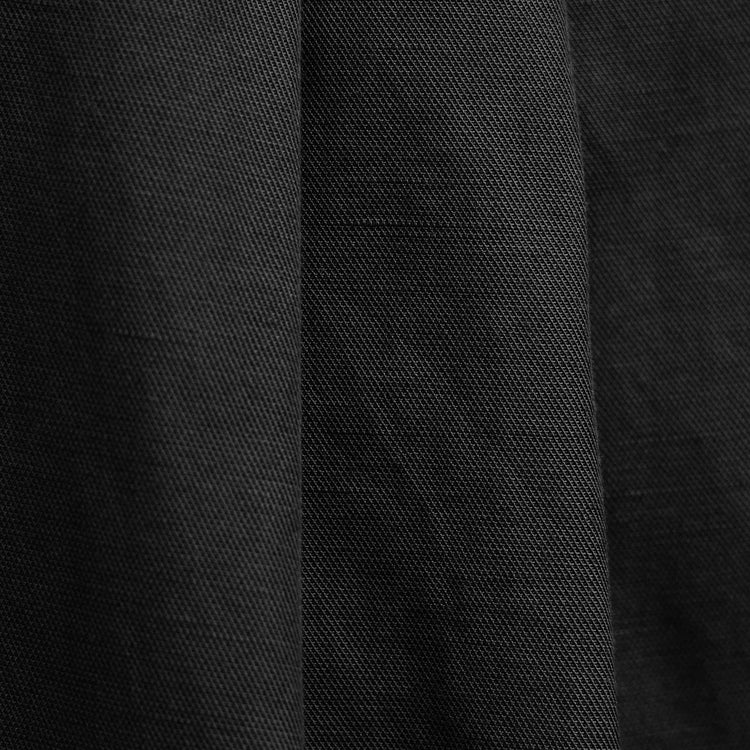 Twill Pleated Trouser In Black | James Perse Los Angeles