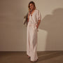 Lightweight Matte Satin Wide Leg Pant in Zephyr | James Perse Los Angeles