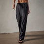 Fluid Lightweight Trouser in Carbon | James Perse Los Angeles 