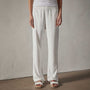 Fluid Lightweight Trouser in White | James Perse Los Angeles 
