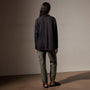 Lightweight Matte Satin Fluid Shirt in Black | James Perse Los Angeles