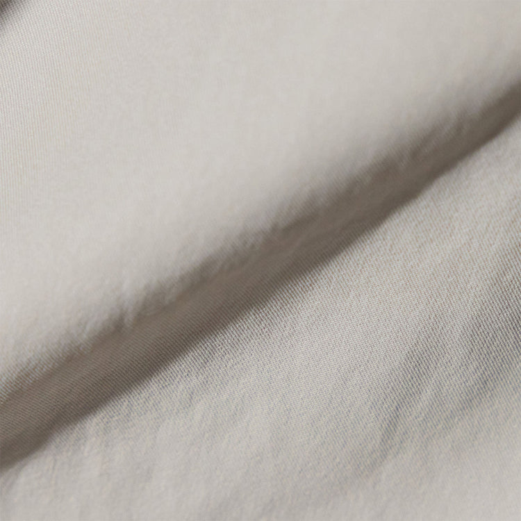 Lightweight Matte Poly Oversized Shirt in Salt | James Perse Los Angeles