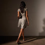 Lightweight Matte Sateen Short in Mineral | James Perse in Los Angeles