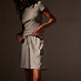 Lightweight Matte Sateen Short in Mineral | James Perse in Los Angeles