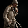 Down Duvet Coat in Sand | James Perse Los Angeles