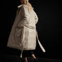 Down Duvet Coat in Sand | James Perse Los Angeles